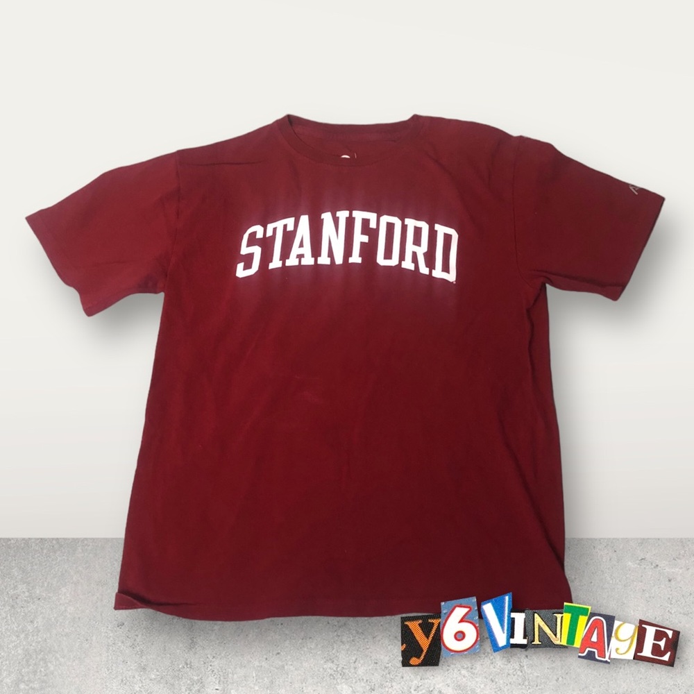 Large Stanford University Burgundy Tee Shirt